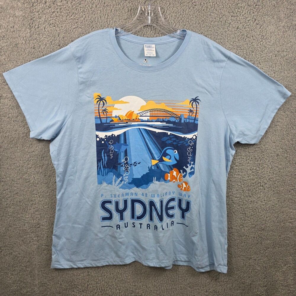 Port & Company x Disney Pixar Finding Nemo Sydney Australia T-Shirt Size 3XL